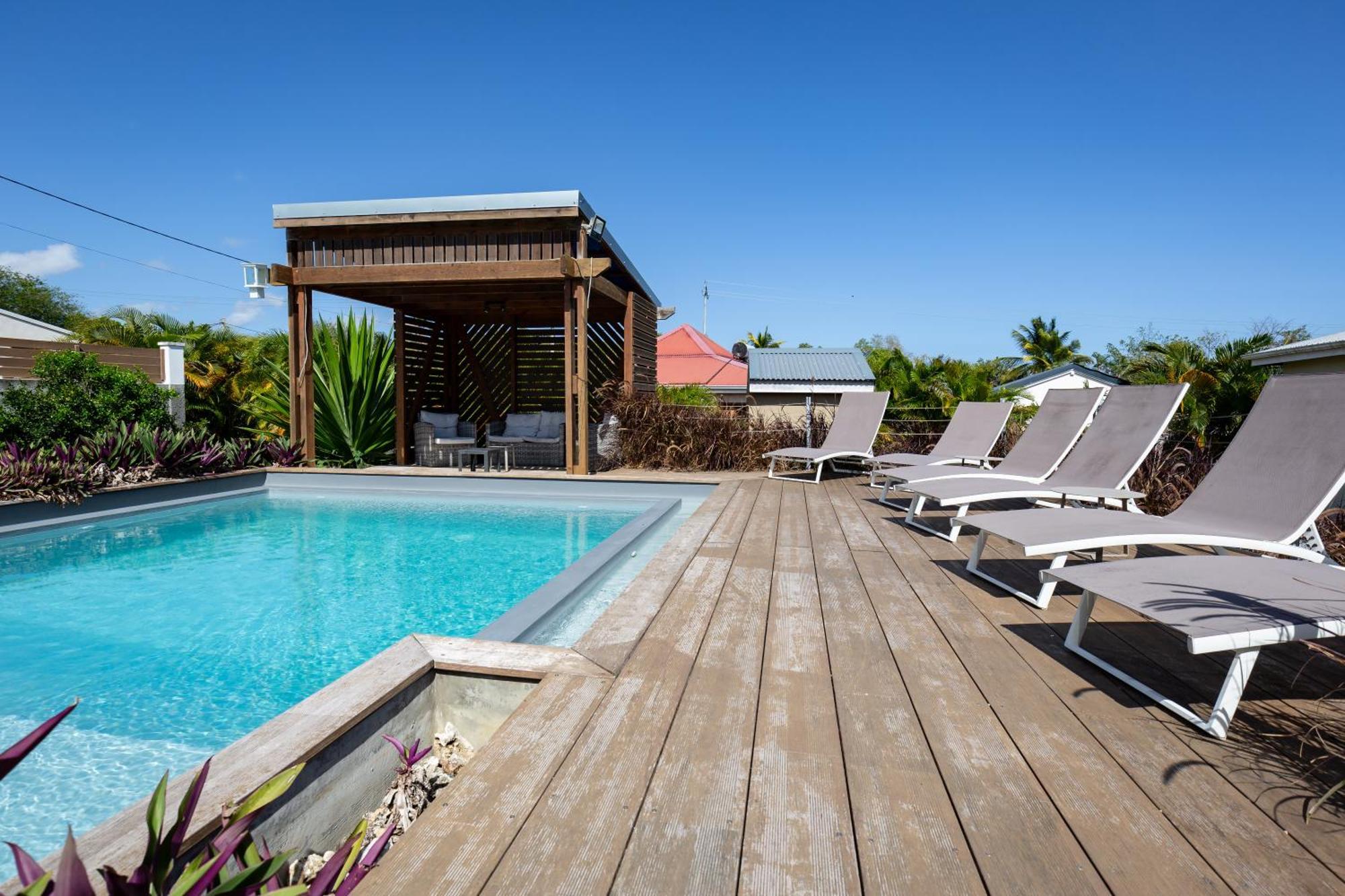 Ferienwohnung La Vie En Rose Sainte-Anne  Exterior foto